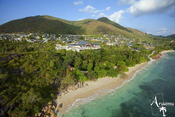 Seychelle-szigetek, Raffles Praslin*****+