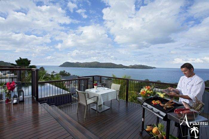 Seychelle-szigetek, Raffles Praslin*****+