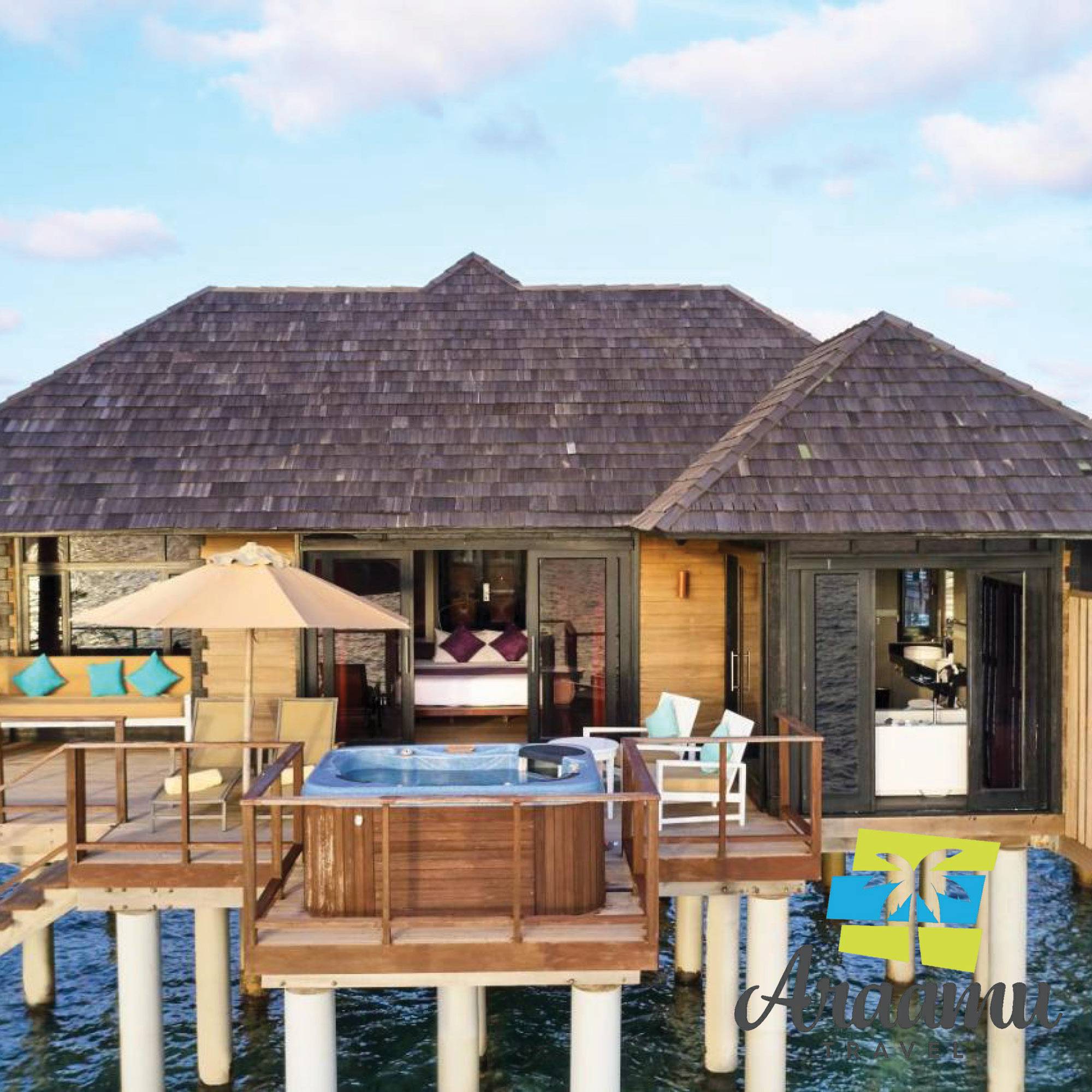 Maldív-szigetek, The Sun Siyam Iru Fushi*****